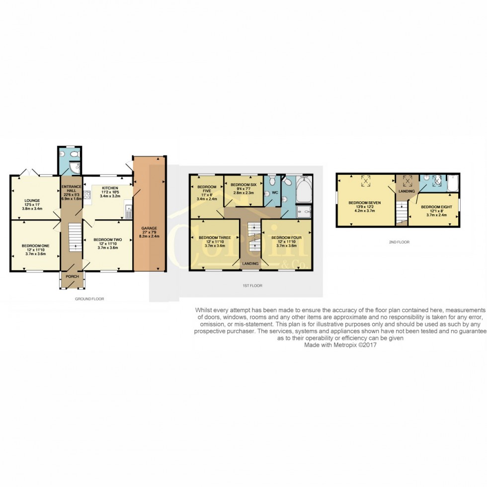 Floorplan for Canford Road, Bournemouth, BH11 8