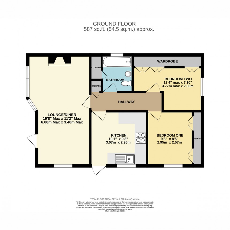 Floorplan for 17, Bournemouth, BH10 5
