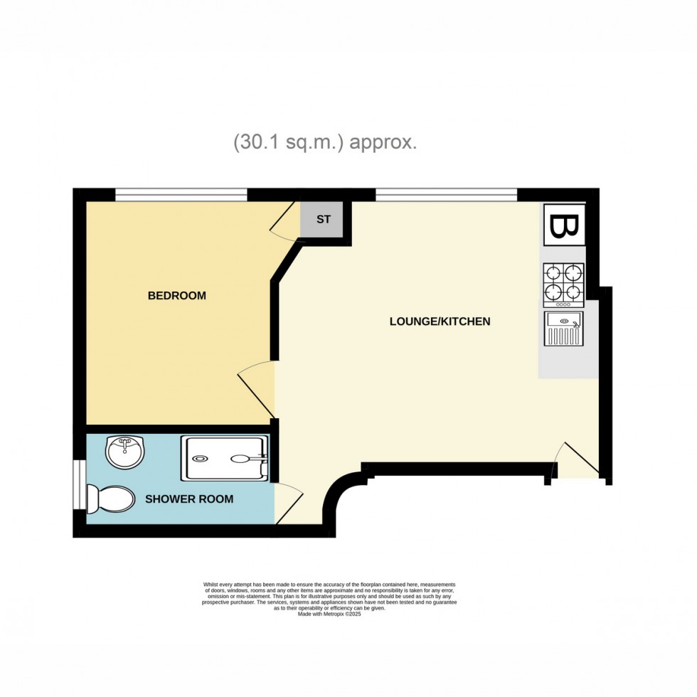 Floorplan for Christchurch Road, Bournemouth, BH1 4