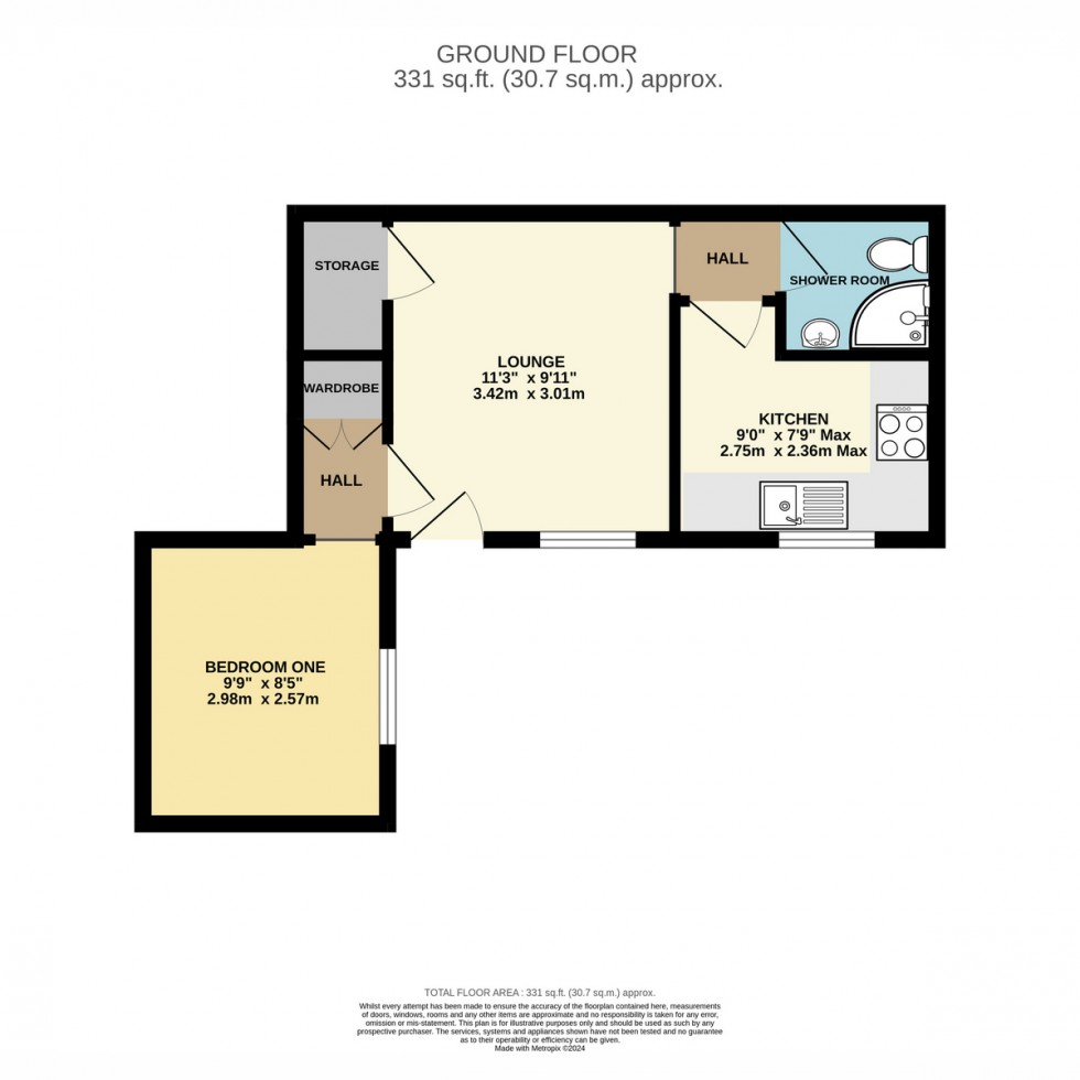Floorplan for East Howe Lane, Bournemouth, BH10 5