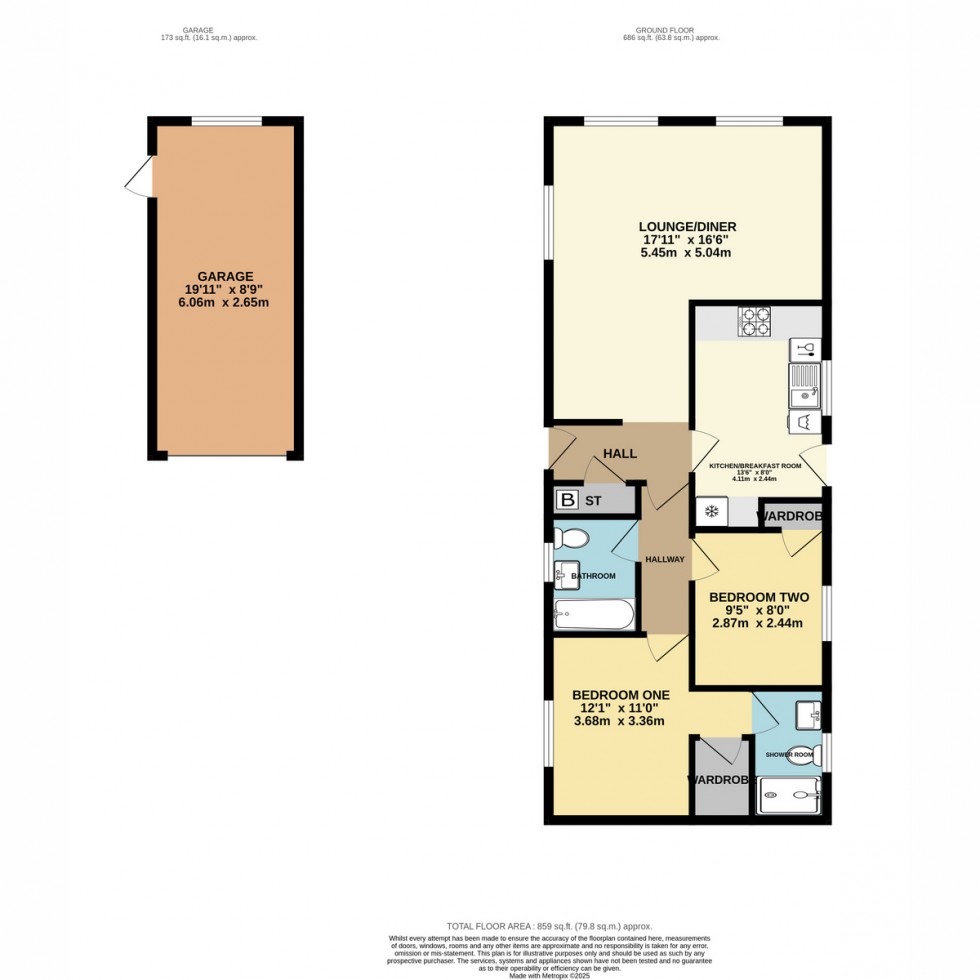 Floorplan for Stour Park New Road, Bournemouth, BH10 7