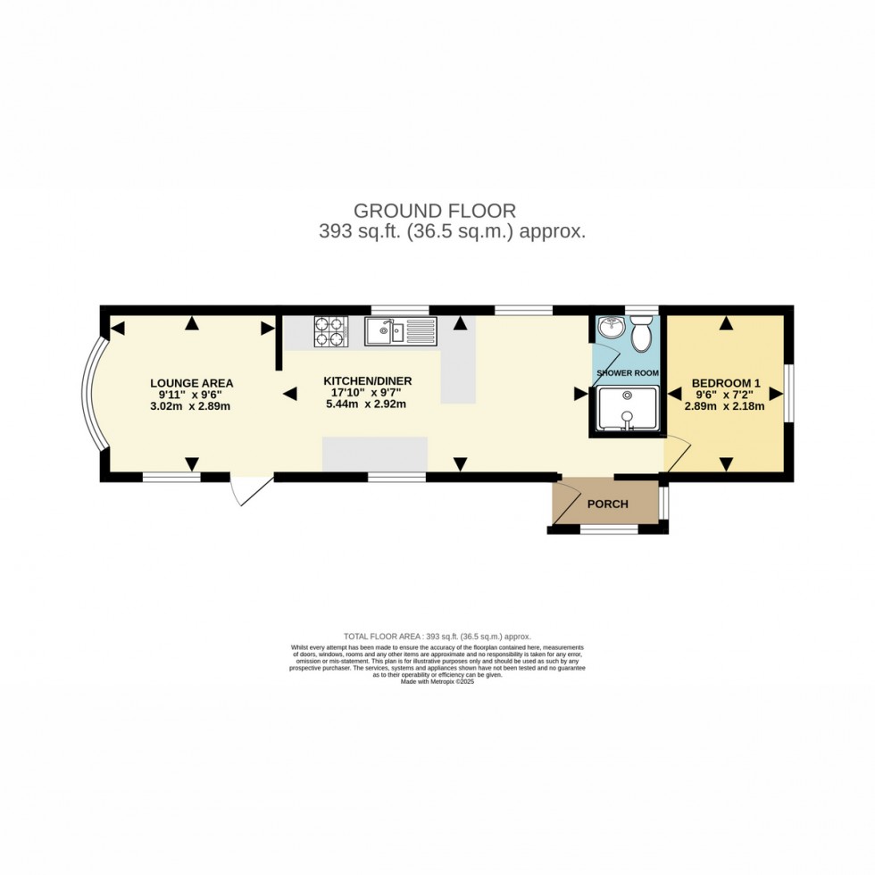 Floorplan for Iford Bridge Home Park Old Bridge Road, Bournemouth, BH6 5