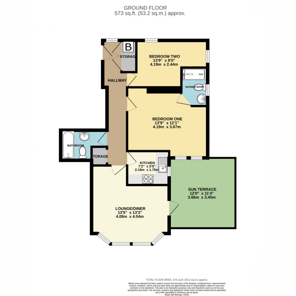 Floorplan for 7 Alumdale Road, Bournemouth, BH4 8