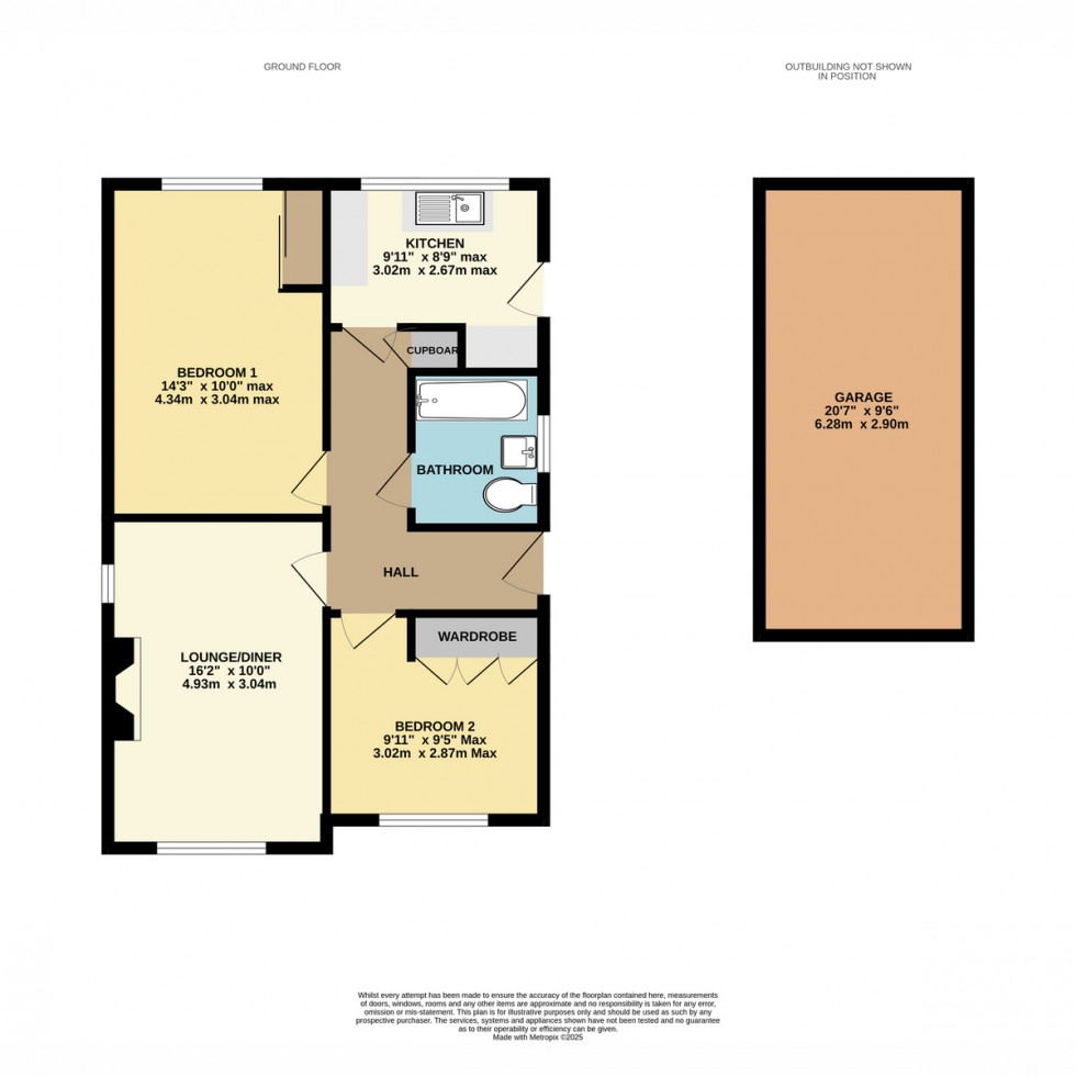Floorplan for Kinson Road, Bournemouth, BH10 5