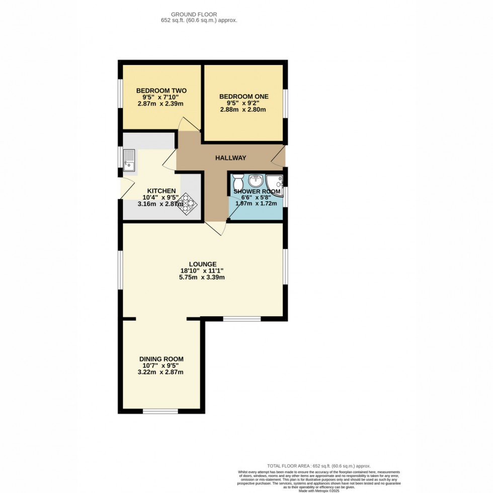 Floorplan for Selwood Park Weymans Avenue, Bournemouth, BH10 7