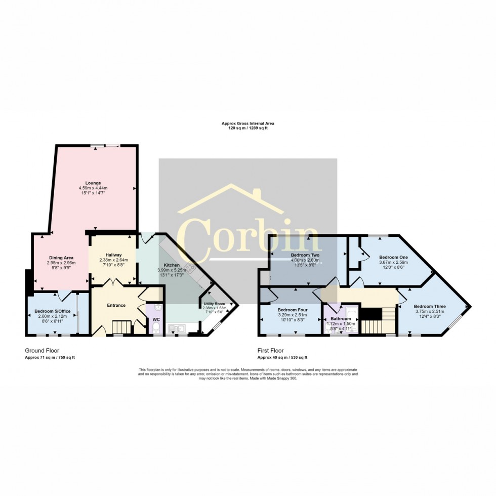 Floorplan for Pilot Hight Road, Bournemouth, BH11 8
