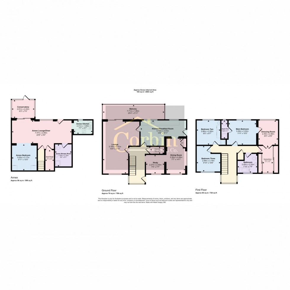 Floorplan for Headswell Avenue, Bournemouth, BH10 6