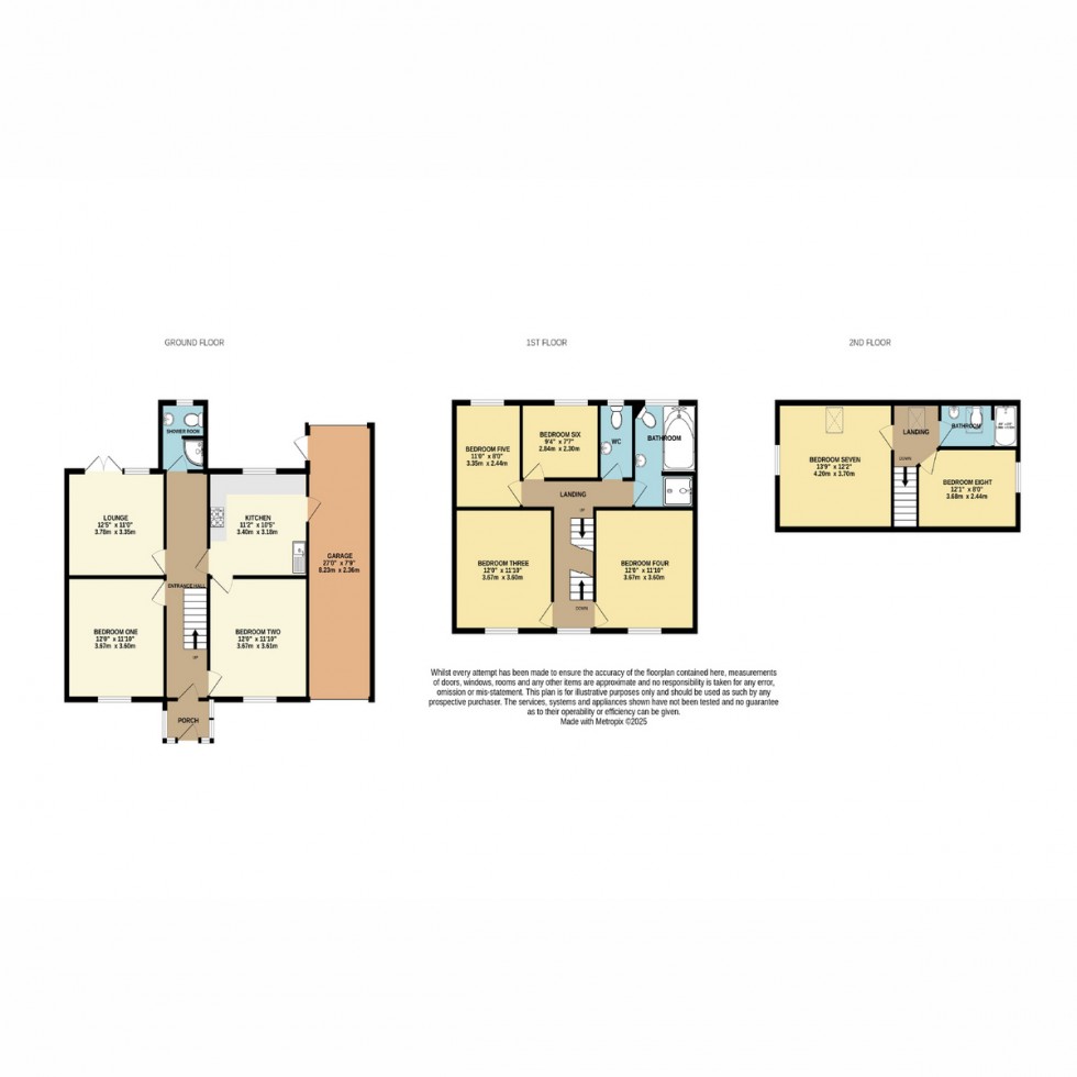 Floorplan for Canford Road, Bournemouth, BH11 8