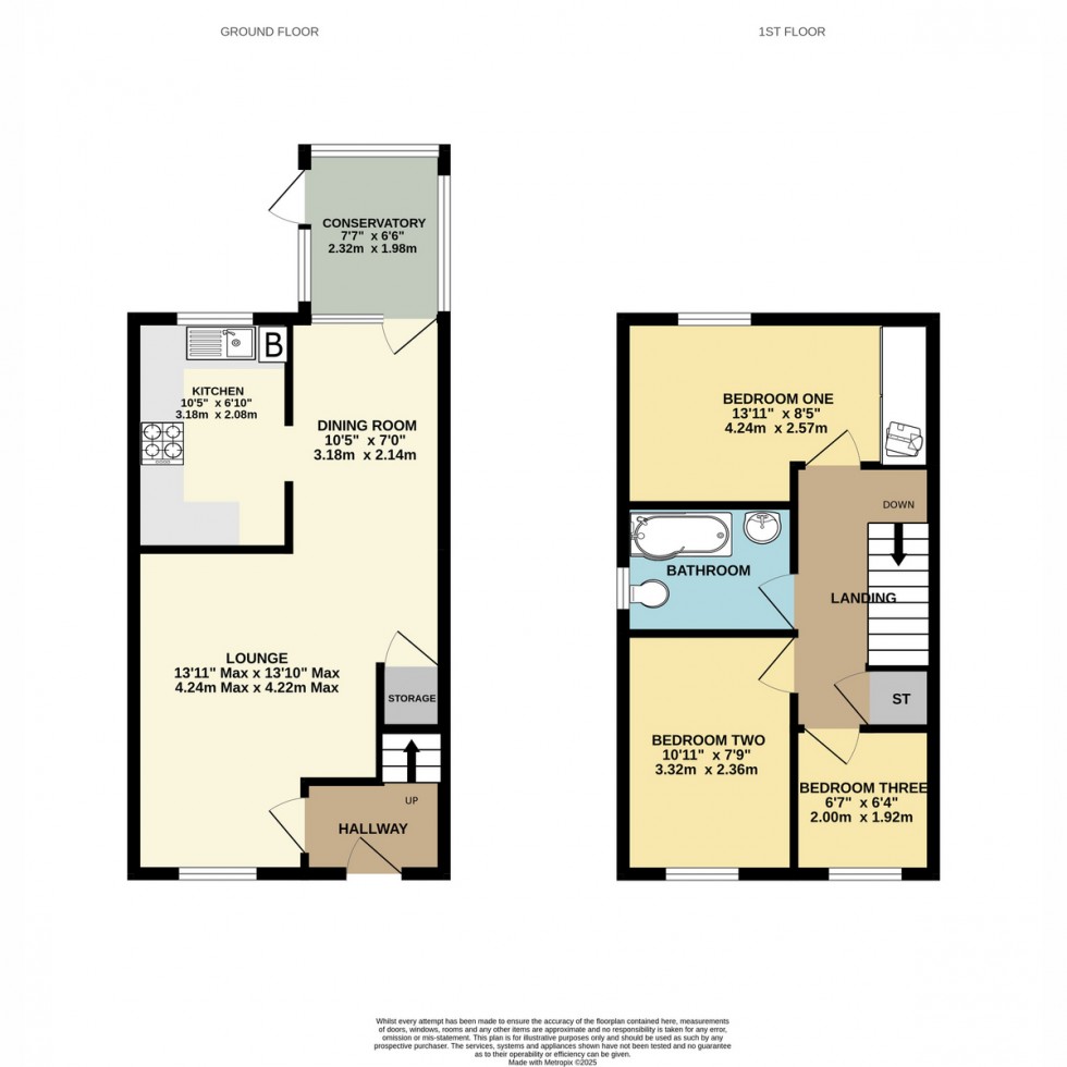 Floorplan for Ross Gardens, Bournemouth, BH11 9