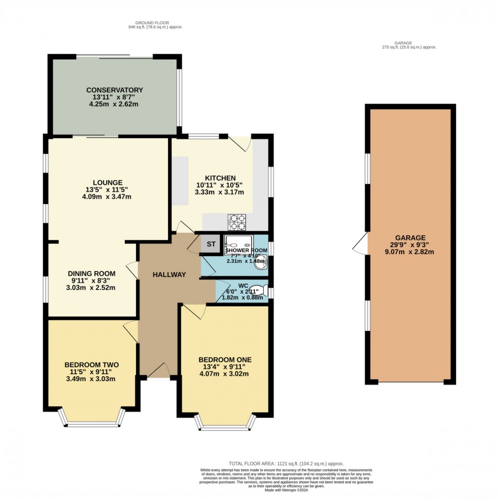 Floorplan for Exbury Drive, Bournemouth, BH11 9