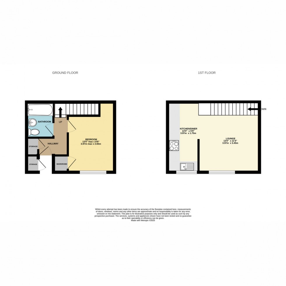 Floorplan for Kittiwake Close, Bournemouth, BH6 5