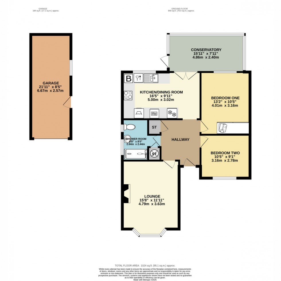 Floorplan for Exbury Drive, Bournemouth, BH11 9