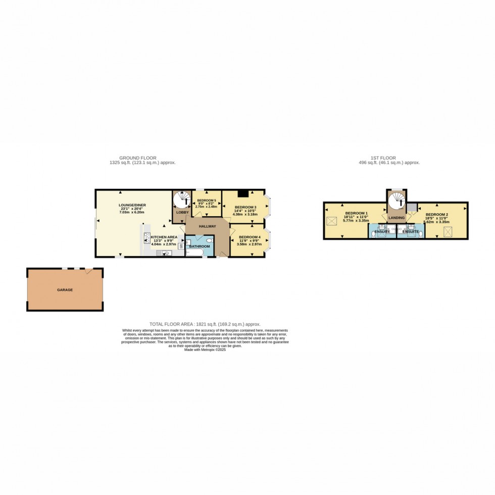 Floorplan for Green Lane, Bournemouth, BH10 5